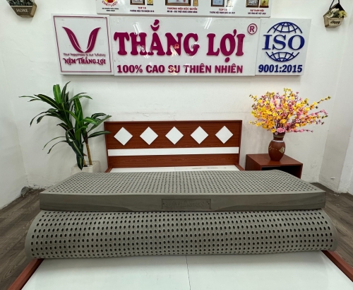 Nệm cao su thiên nhiên BoBo than hoạt tính Thắng Lợi