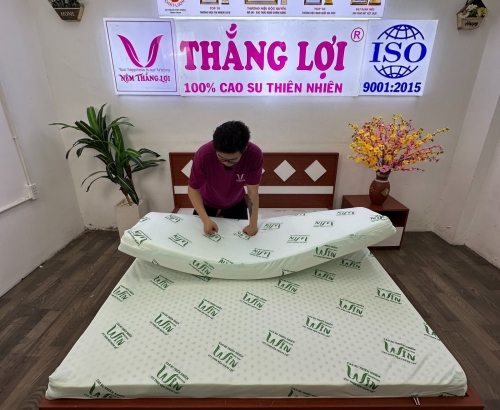 Nệm cao su thiên nhiên Super Win Thắng Lợi