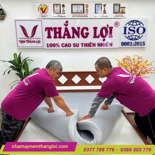 Nệm Foam hoạt tính cao cấp Thắng Lợi