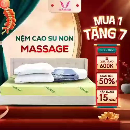 Nệm cao su non massage Thắng Lợi