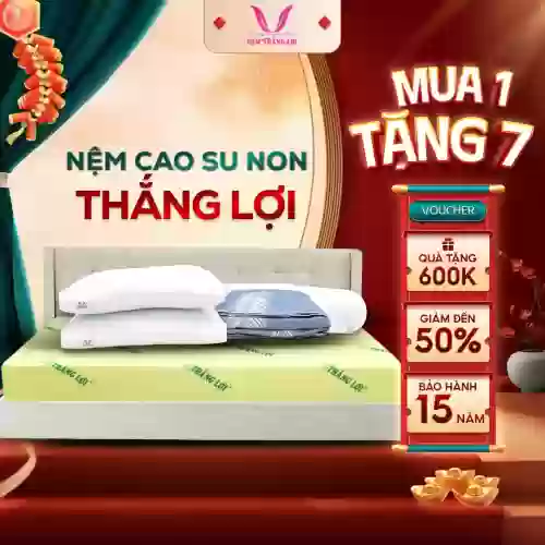 Nệm cao su non Thắng Lợi