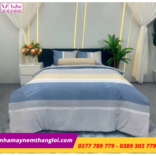 Bộ  Drap - Lụa Tencel 4 món ( hoa văn )