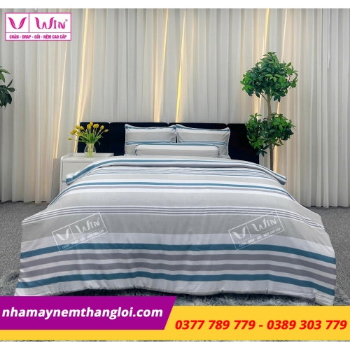 Bộ  Drap - Lụa Tencel 4 món ( hoa văn )