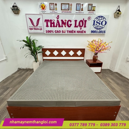 Nệm cao su thiên nhiên BoBo than hoạt tính Thắng Lợi