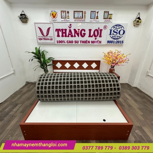 Nệm cao su thiên nhiên BoBo than hoạt tính Thắng Lợi