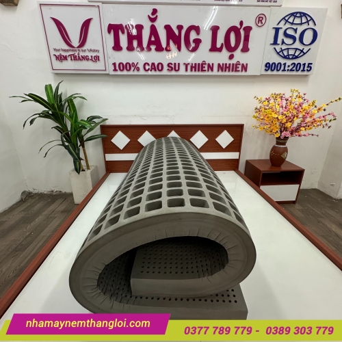 Nệm cao su thiên nhiên BoBo than hoạt tính Thắng Lợi
