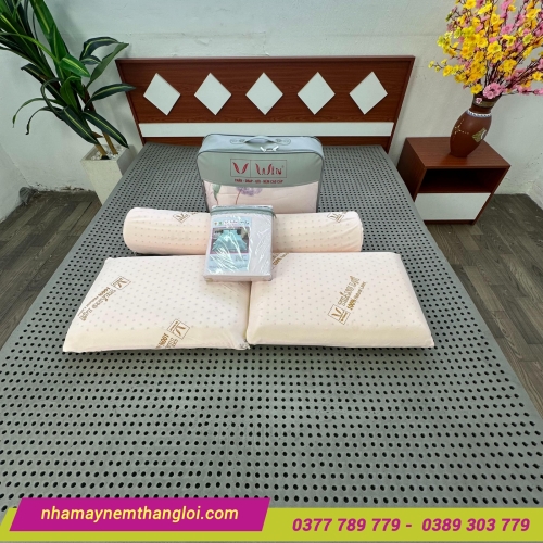 Nệm cao su thiên nhiên BoBo than hoạt tính Thắng Lợi