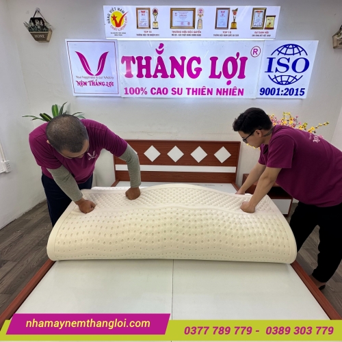 Nệm cao su thiên nhiên Rosi Massage Thắng Lợi