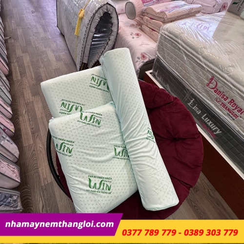 BỘ GỐI CAO SU THIÊN NHIÊN THẮNG LỢI ( 2 NẰM + 1 ÔM )