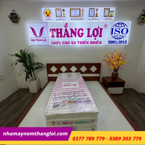 Nệm Cao Su Wonder Foam Thắng Lợi Gấp 3