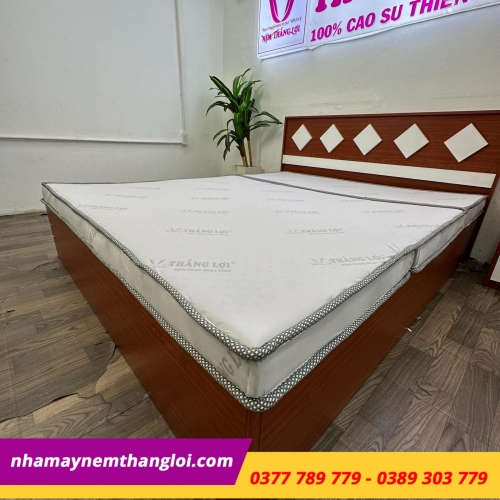 Nệm foam hoạt tính cao cấp Thắng Lợi gấp 3