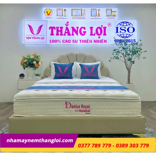 Nệm Lò Xo Túi Cao Cấp Thắng Lợi - Danisa Royal