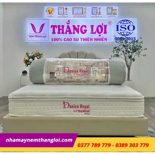 Nệm Lò Xo Túi Cao Cấp Thắng Lợi - Danisa Royal
