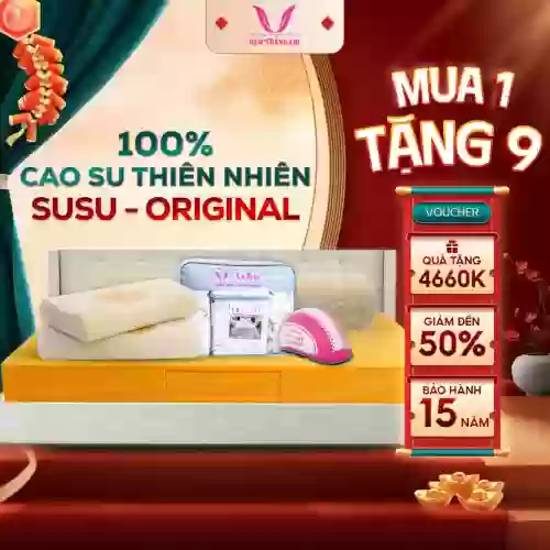 Nệm cao su thiên nhiên Thắng Lợi SuSu Original