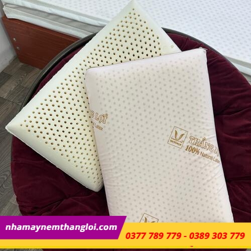 BỘ GỐI CAO SU THIÊN NHIÊN THẮNG LỢI ( 2 NẰM + 1 ÔM )