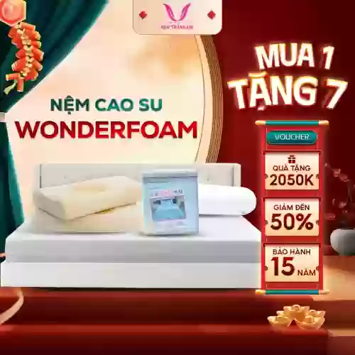 Nệm cao su Wonderfoam Thắng Lợi