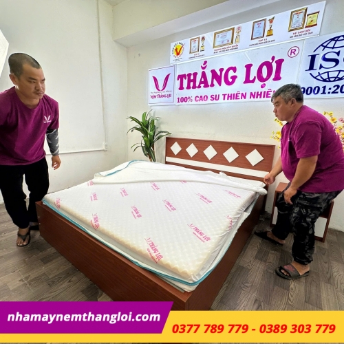 Nệm Foam cao cấp massage Thắng Lợi